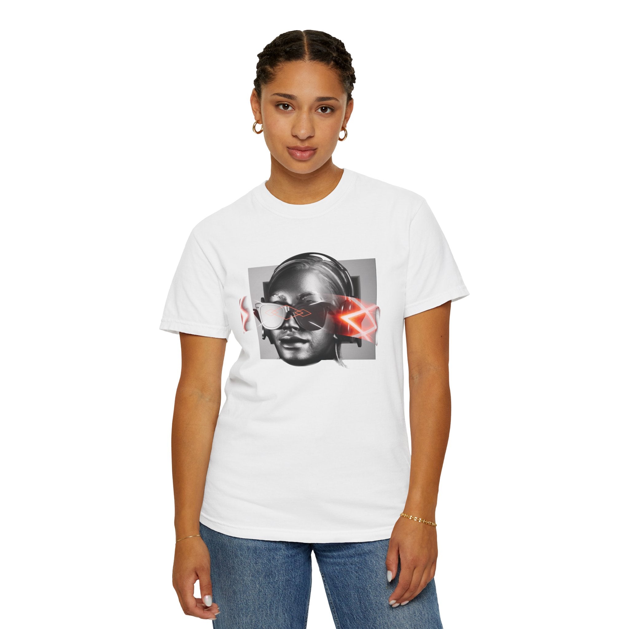 WhoisDJDex - Metallic Interactive T-shirt