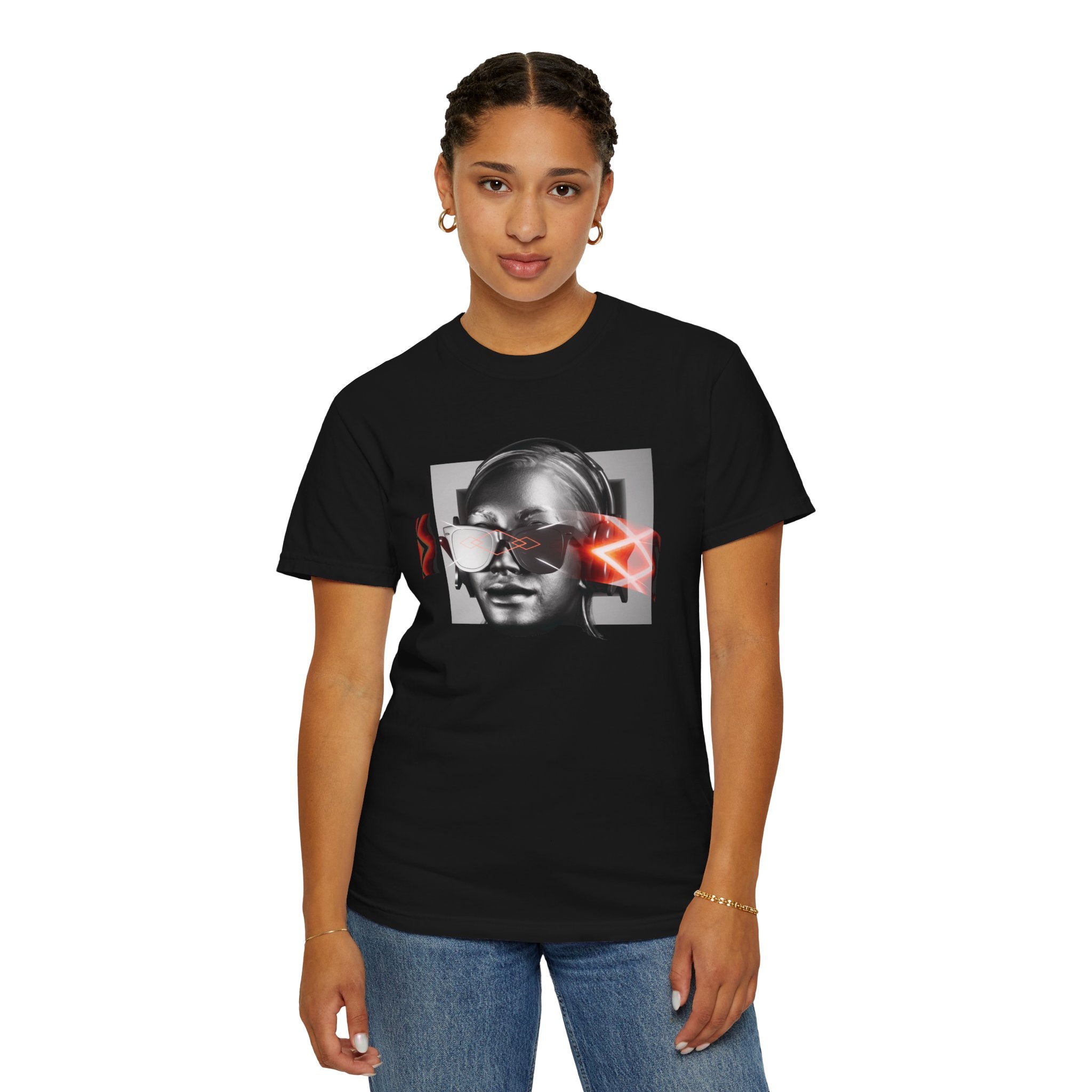 WhoisDJDex - Metallic Interactive T-shirt