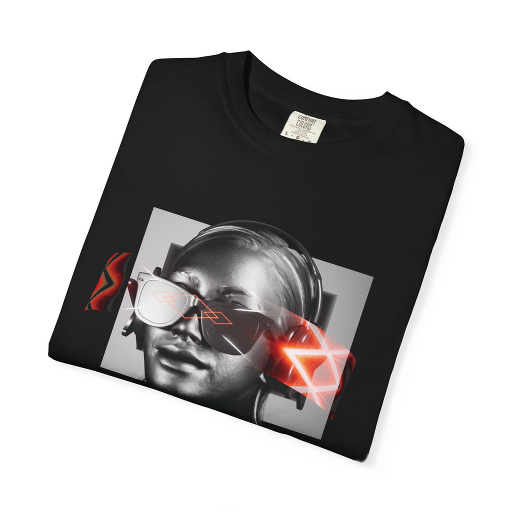 WhoisDJDex - Metallic Interactive T-shirt