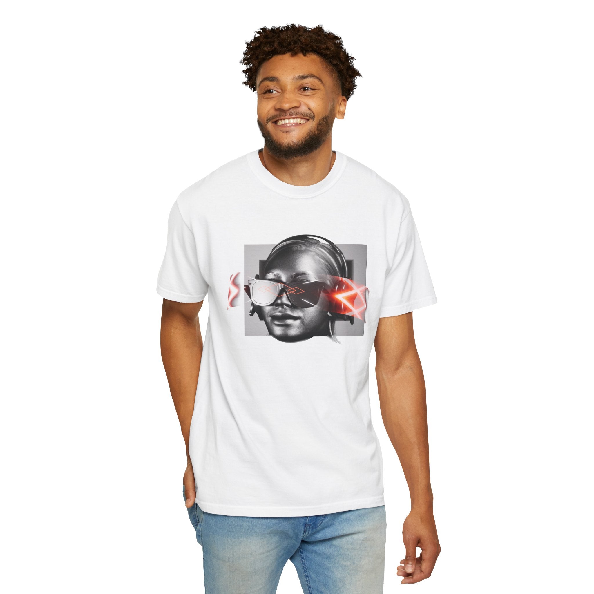 WhoisDJDex - Metallic Interactive T-shirt